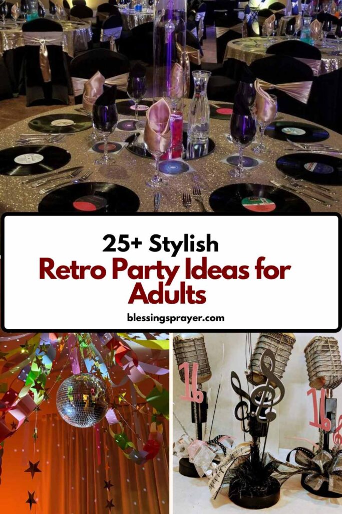 Retro Party Ideas for Adults