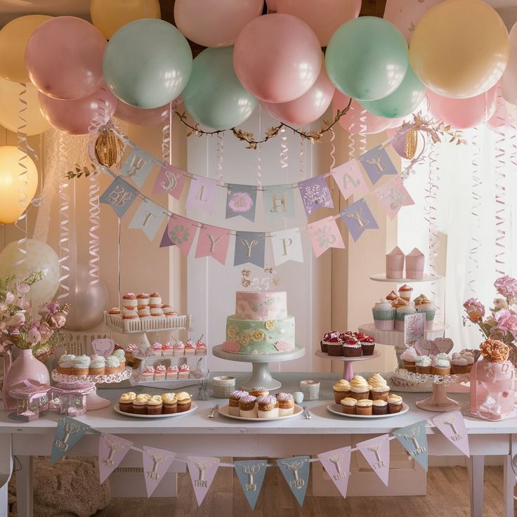 Soft Pastel Aesthetic Birthday