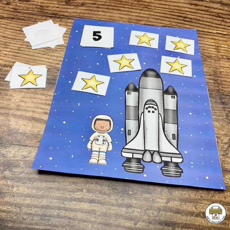 Space-Themed Story Cards