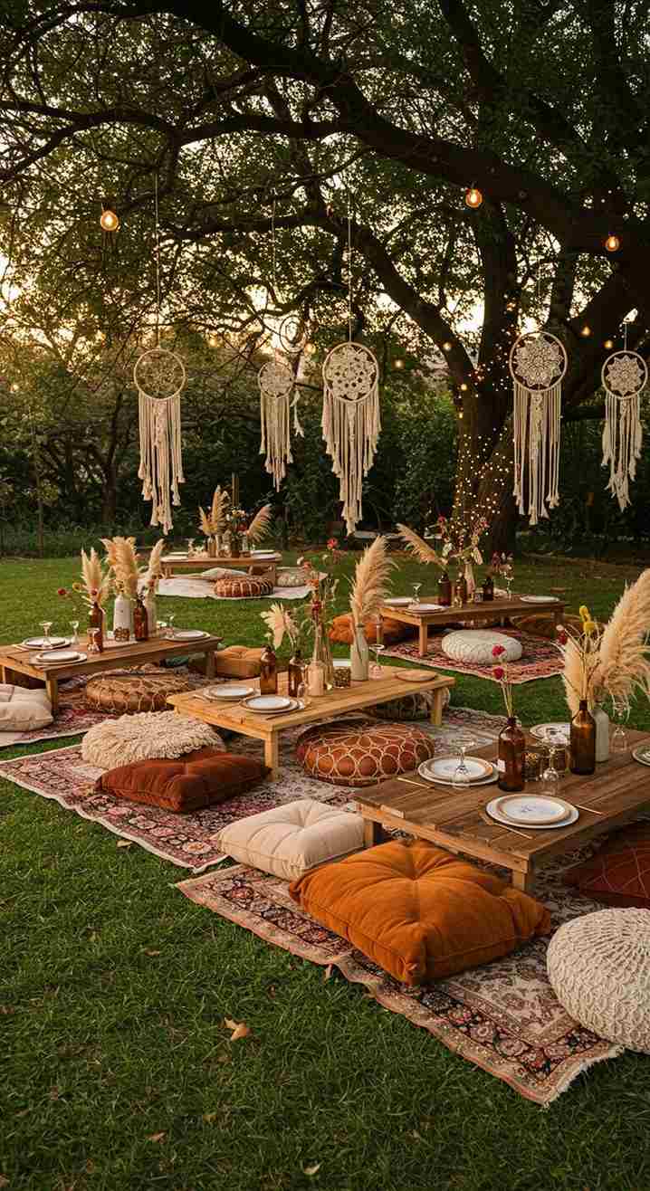 24 Charming Boho Theme Party Ideas - † ️️ Daily Blessings Prayer ️