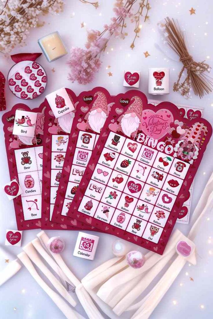 Valentine Bingo Dice