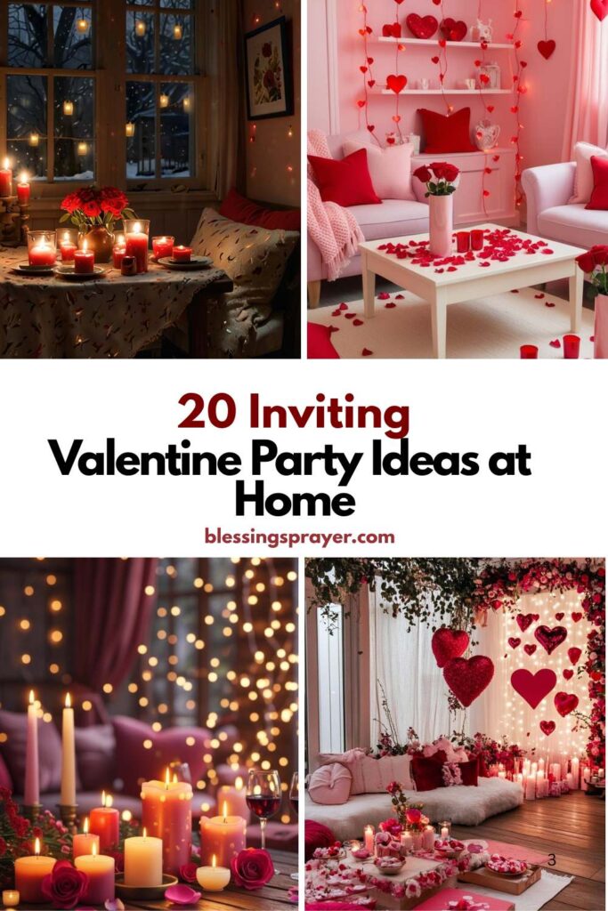 Valentine Party Ideas at Home