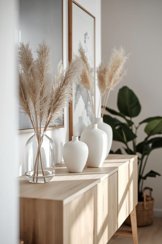 White Ceramic Vase Collection