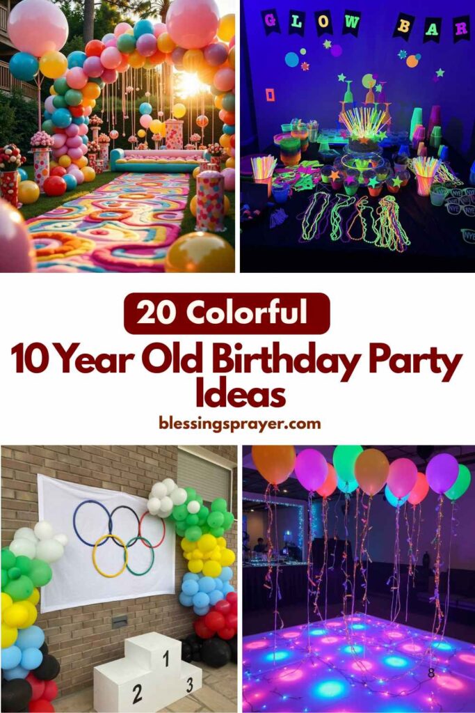 10 Year Old Birthday Party Ideas