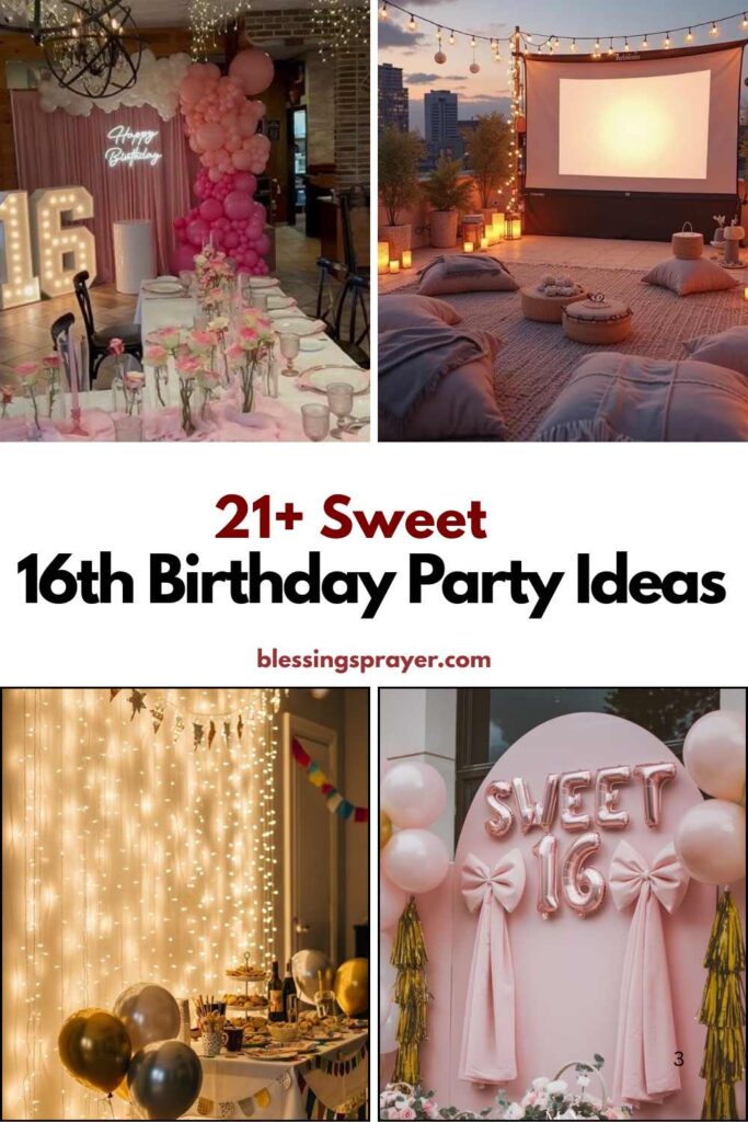 16th Birthday Party Ideas