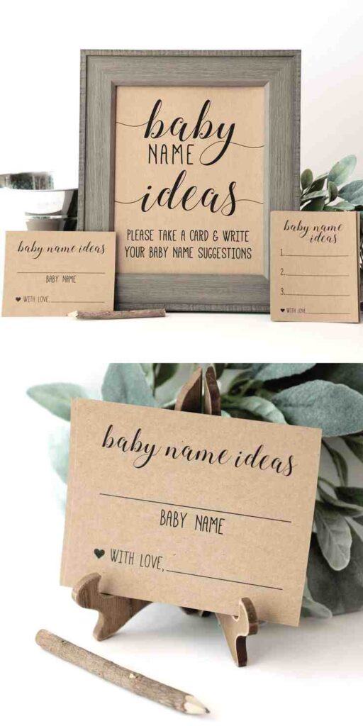 Baby Name Guessing Game