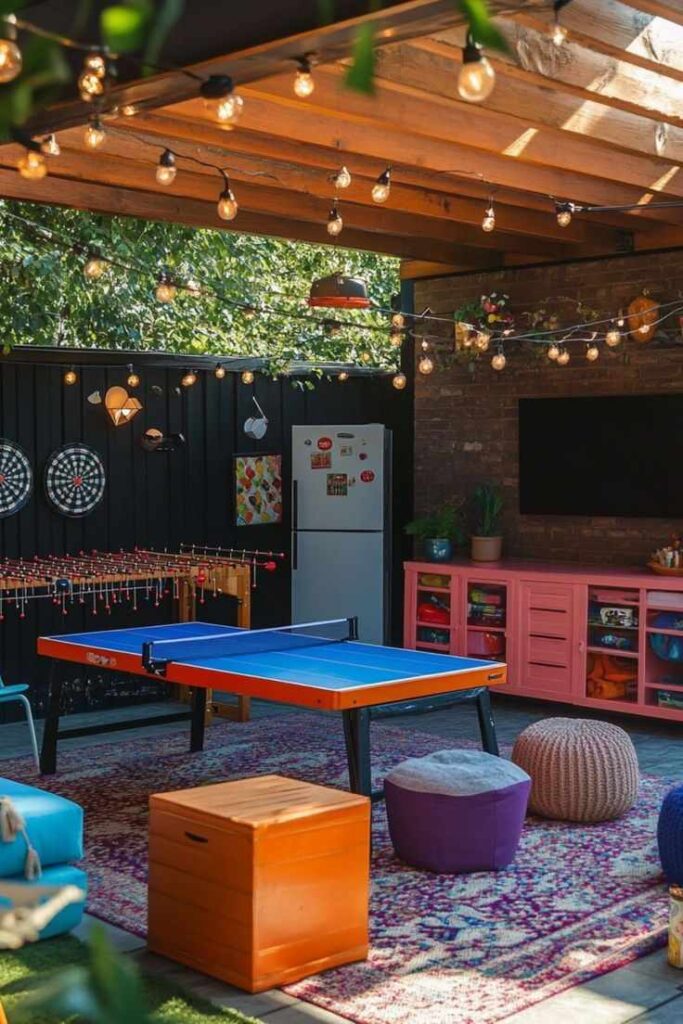 Backyard Game Corner