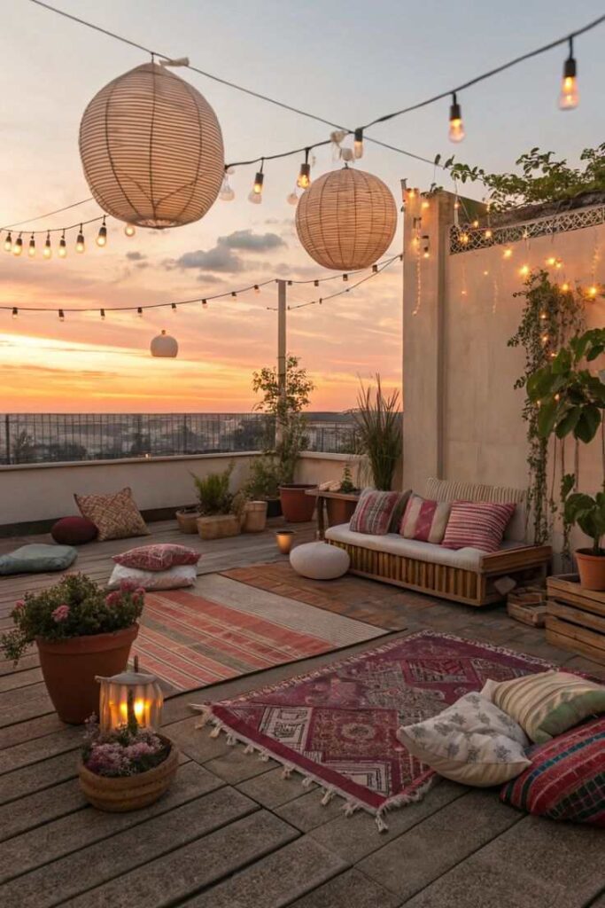 Boho Rooftop Chill Party