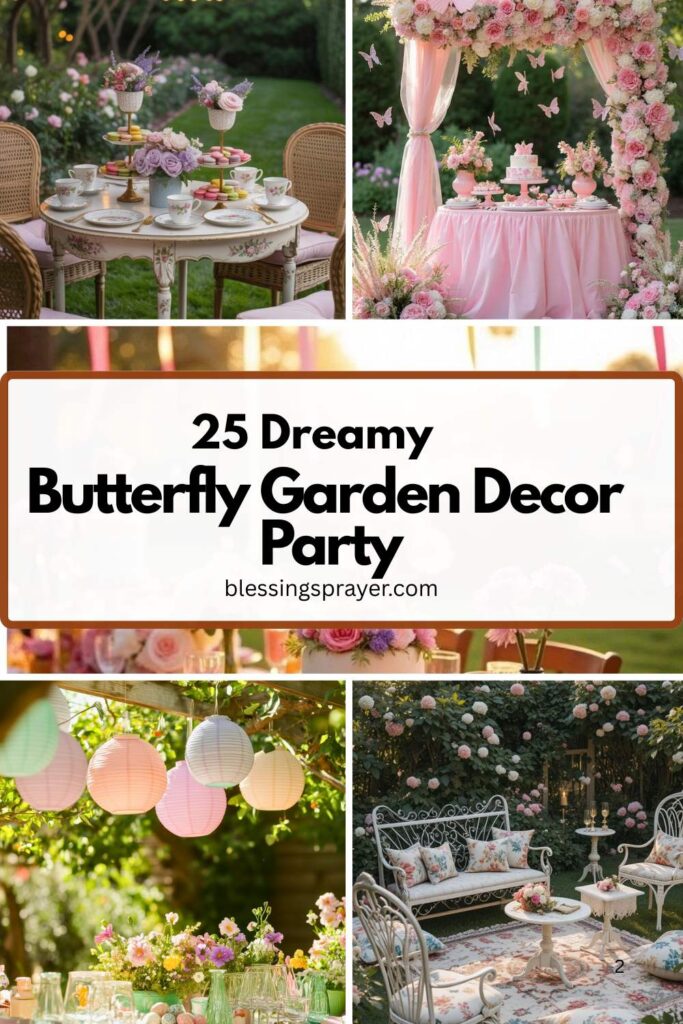 Butterfly Garden Decor Party