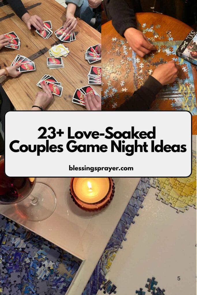Couples Game Night Ideas