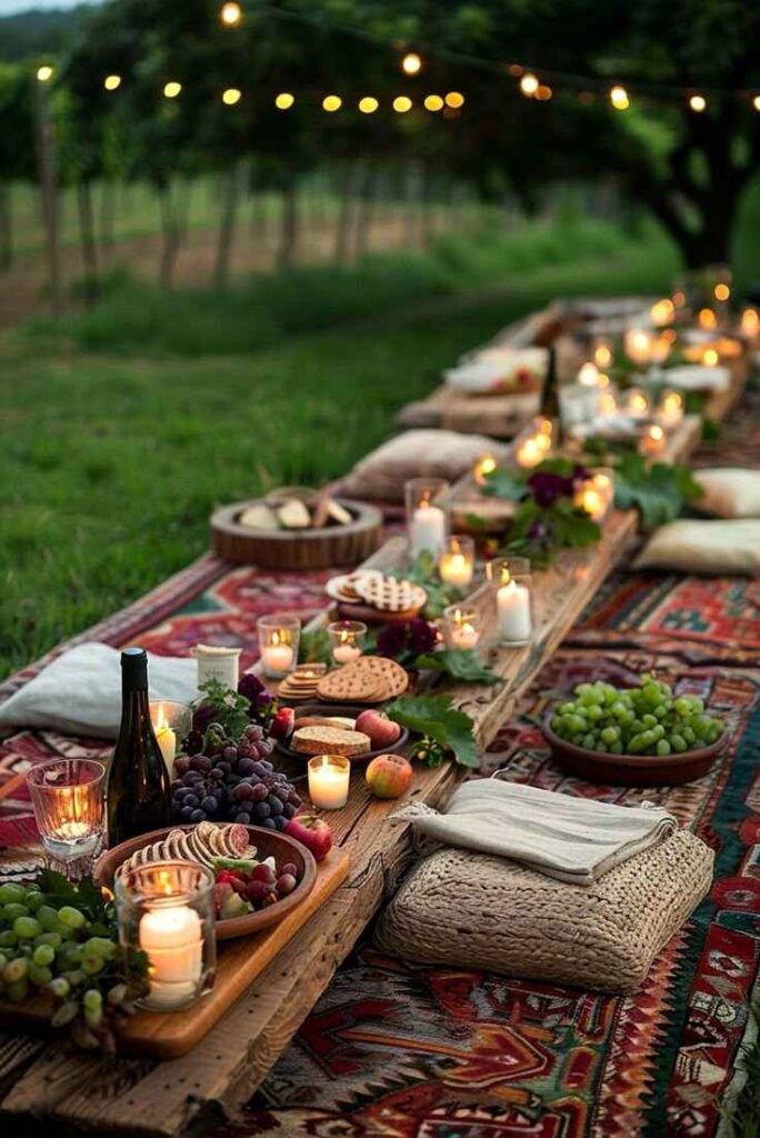 Cozy Backyard Picnic Party