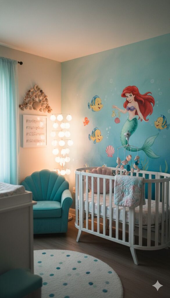 Cozy Mermaid Story Time Corner
