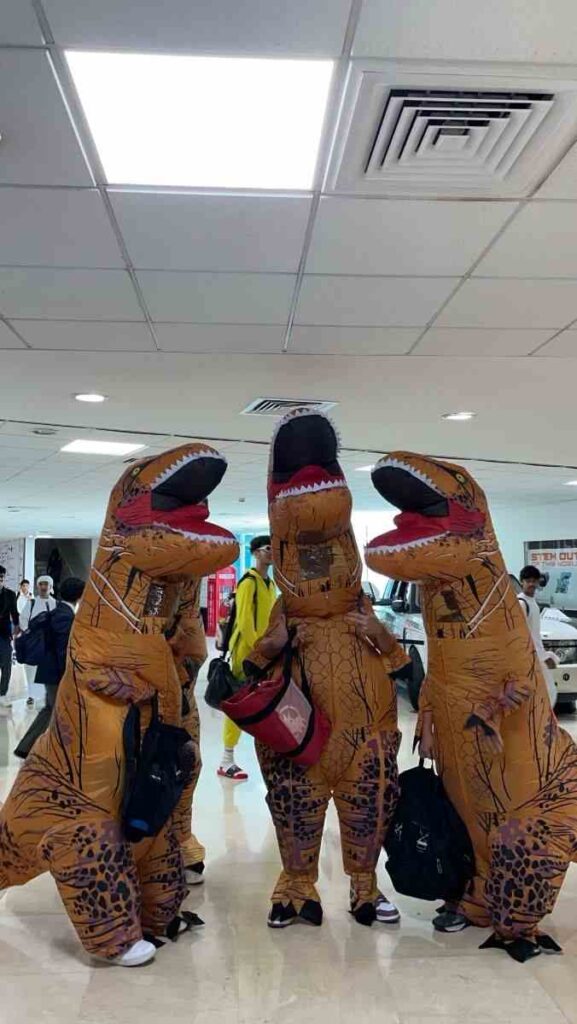 Dino Costume Parade