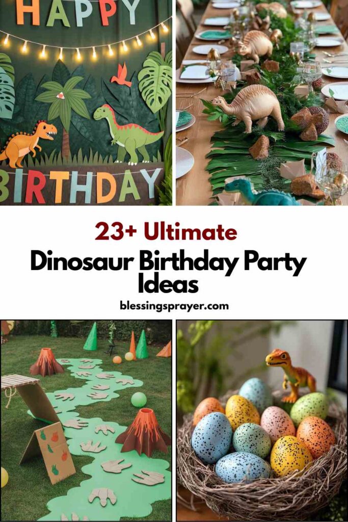 Dinosaur Birthday Party Ideas