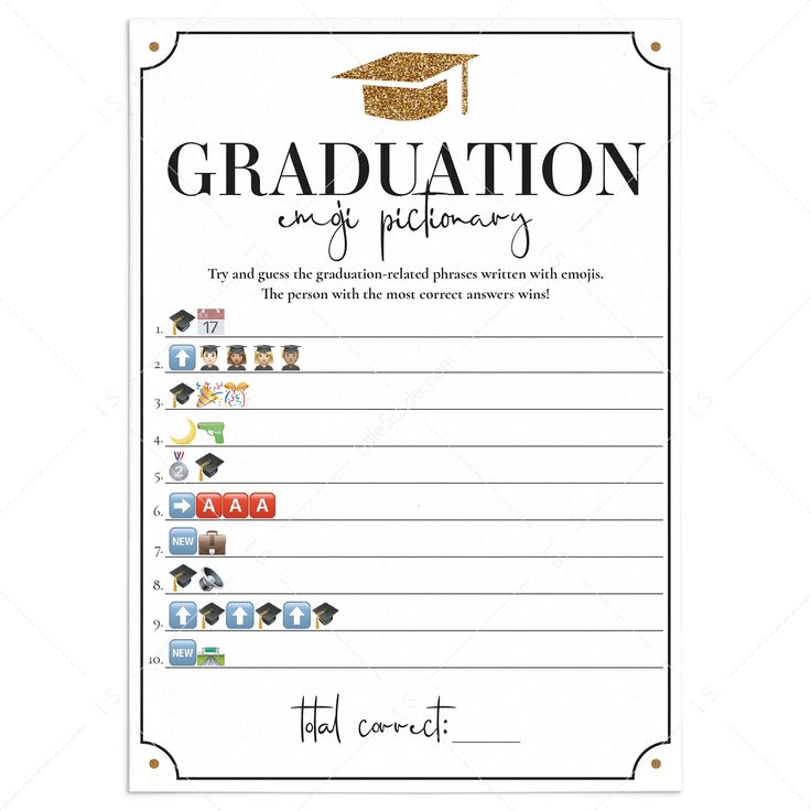 Grad Emoji Guess Game