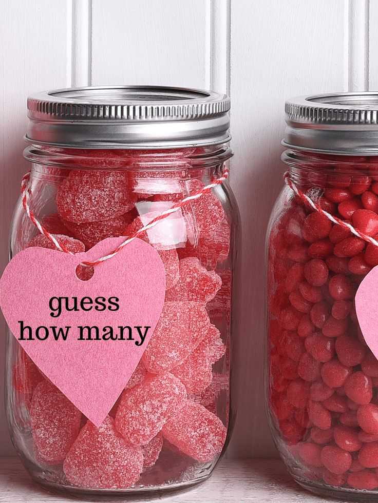 Heart Guess Jar