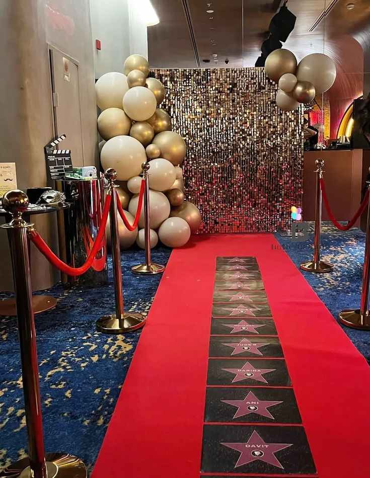 Hollywood Red Carpet Theme