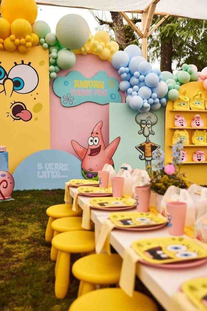 Kids Cartoon Theme Party
