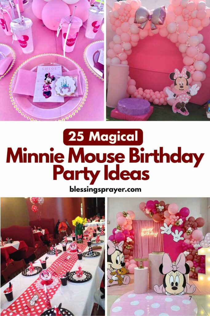 Minnie Mouse Birthday Party Ideas