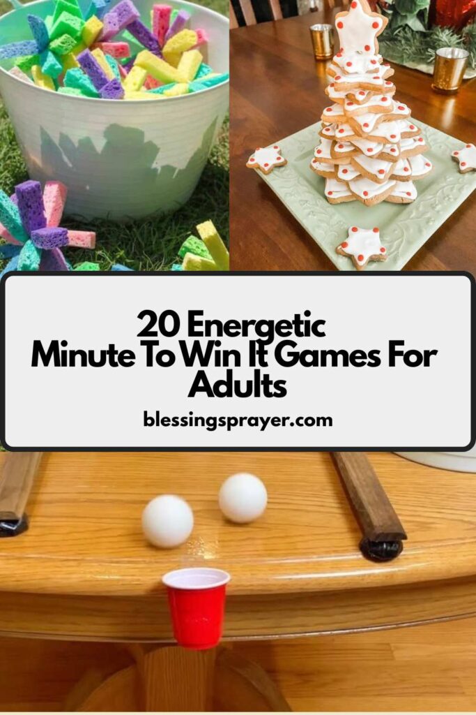 Minute To Win It Games For Adults