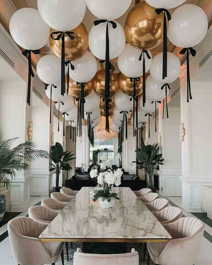 Monochrome Decor Party