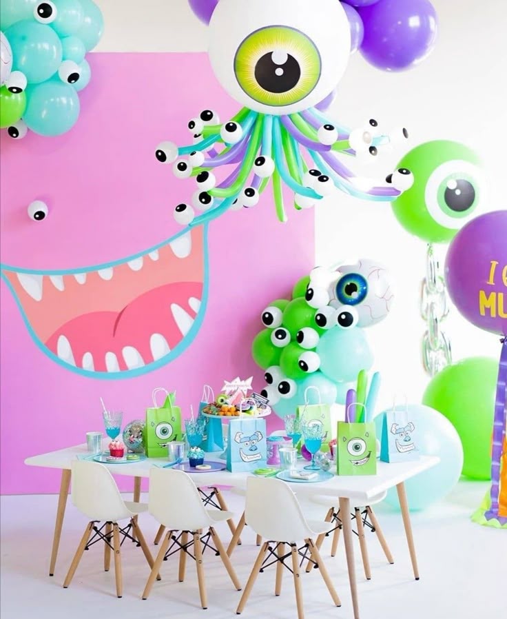 Monster Color Mash Party