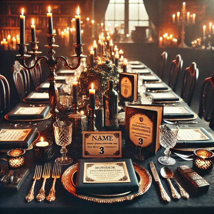 Mystery Game Night Party