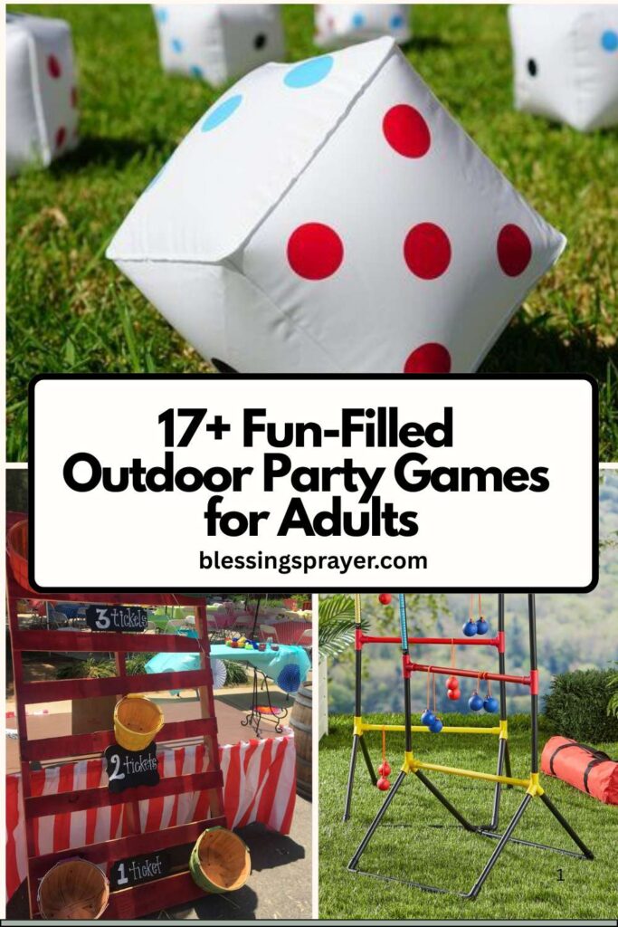 Outdoor Party Games for Adults