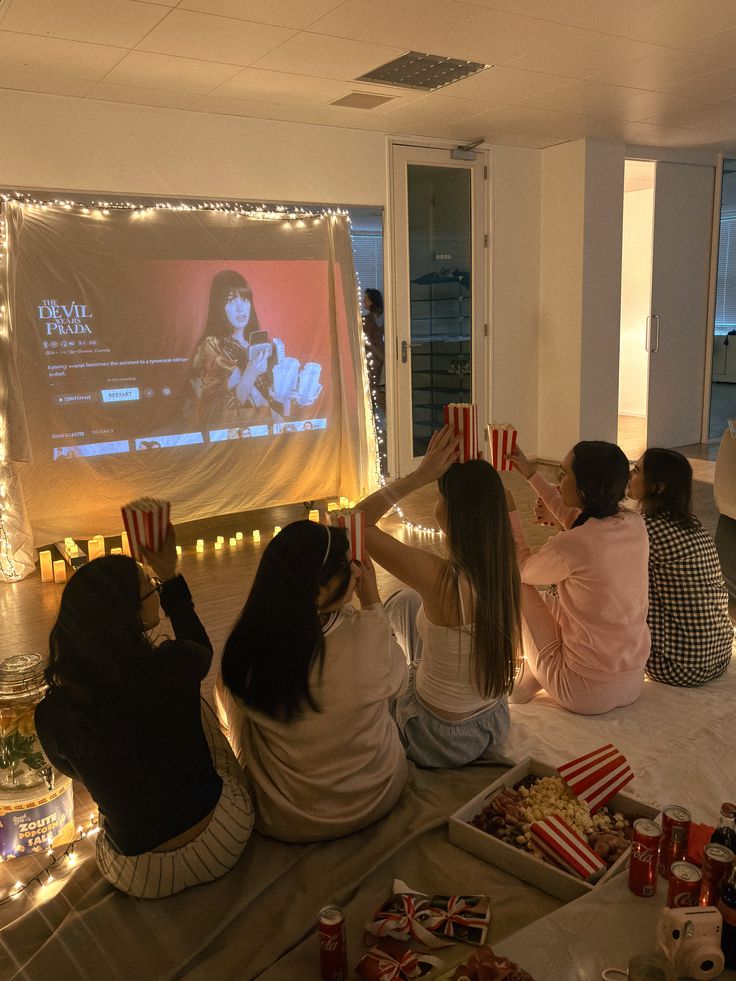 Pajama Movie Marathon Party