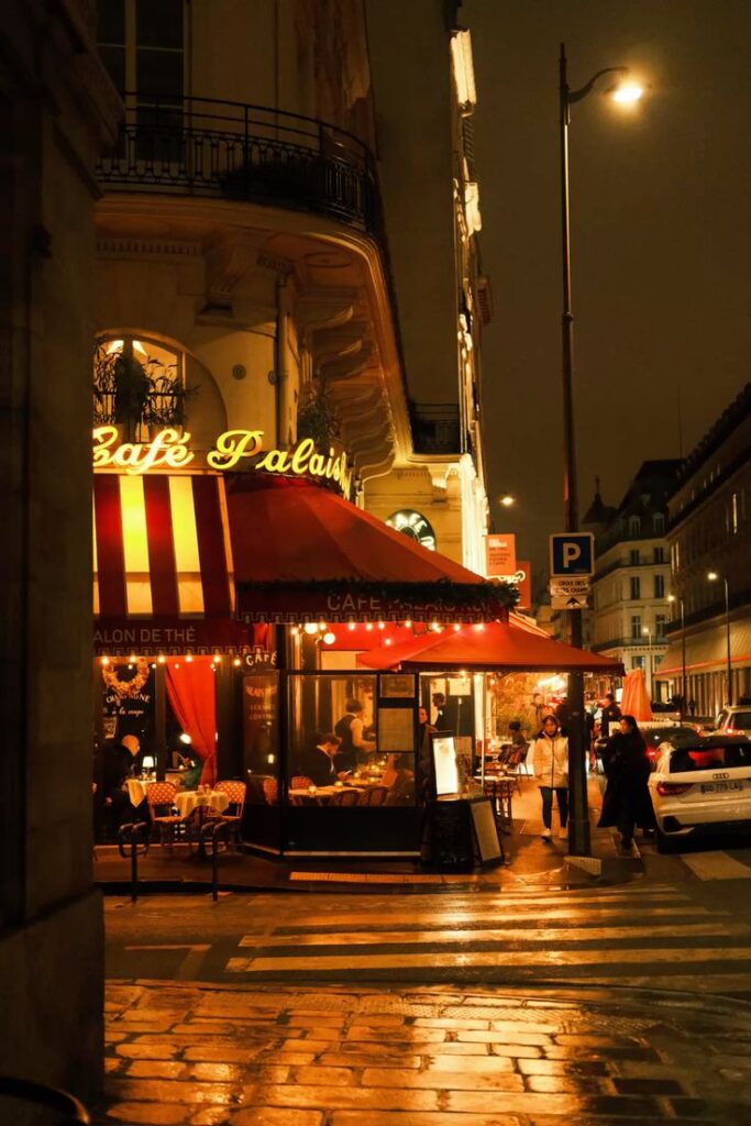 Paris Café Evening