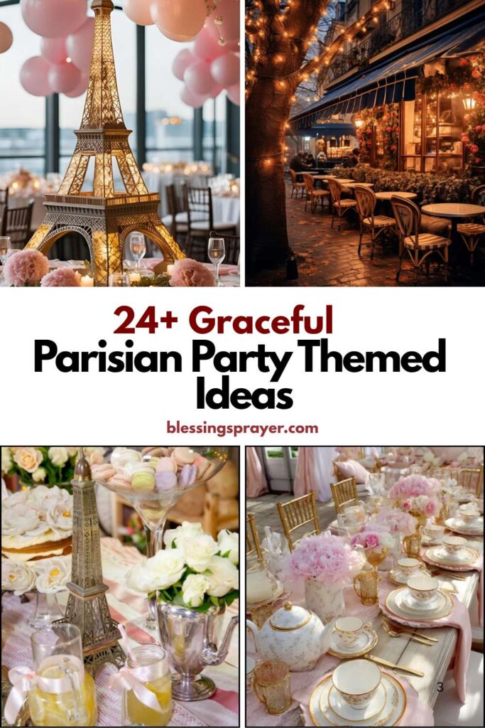 Parisian Party Themed Ideas