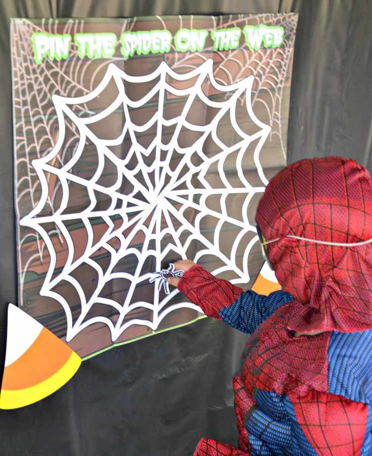 Spiderman Web Hunt Game