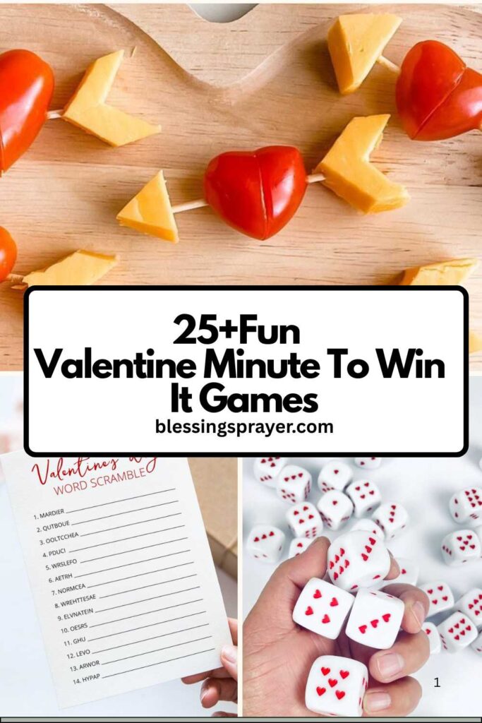 Valentine Minute To Win It Games