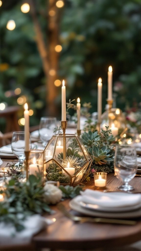 Sculptural Centerpiece Displays