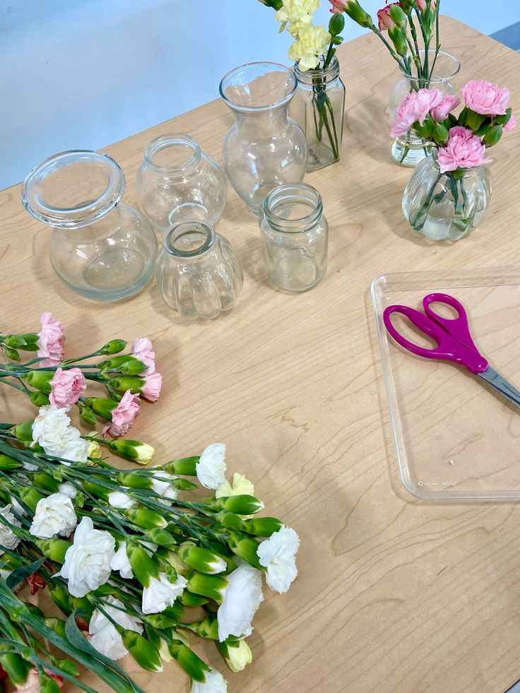 Spring Flower Arranging Activity