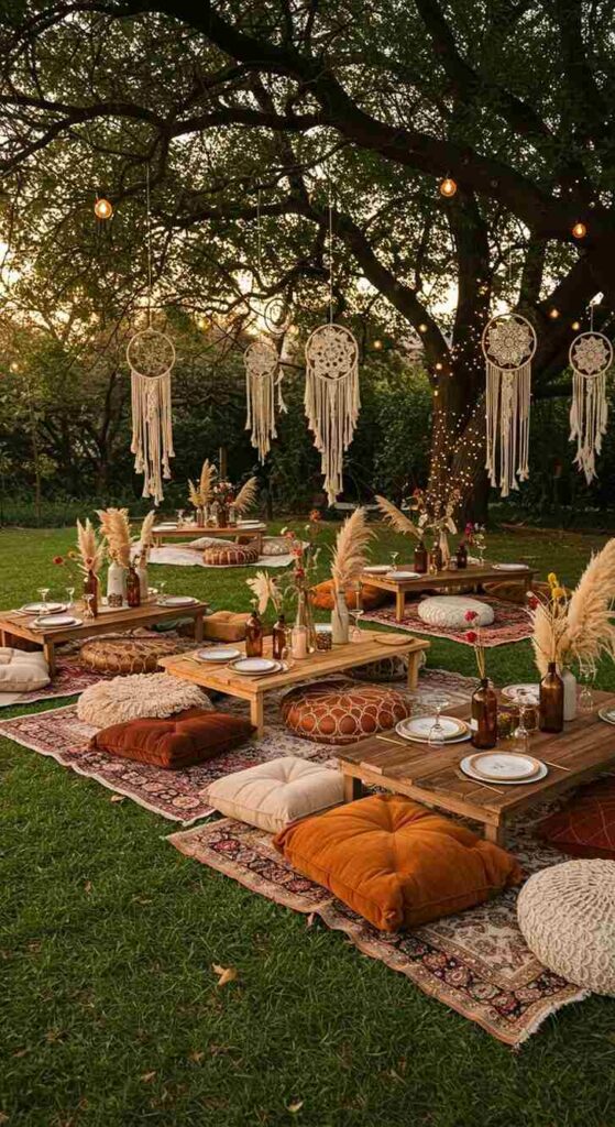 Boho Backyard Dinner