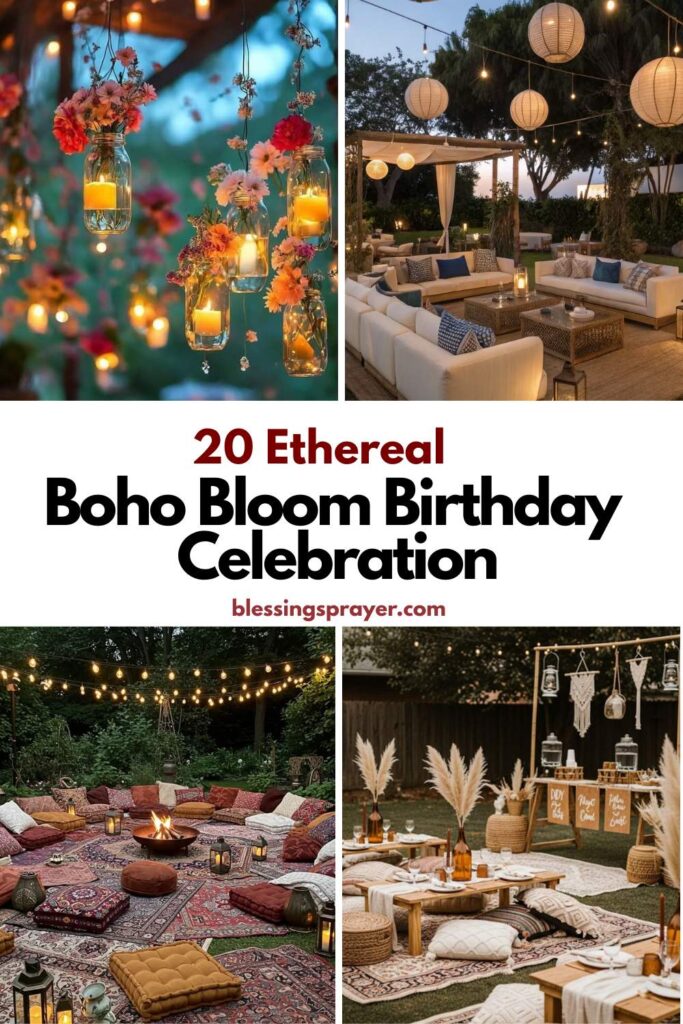 Boho Bloom Birthday Celebration