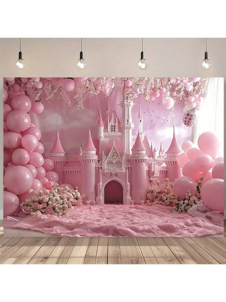 Castle Backdrop Photo Station