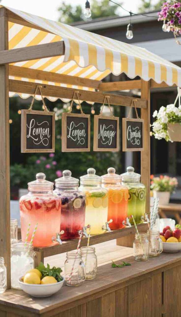 DIY Cocktail Garnish Bar