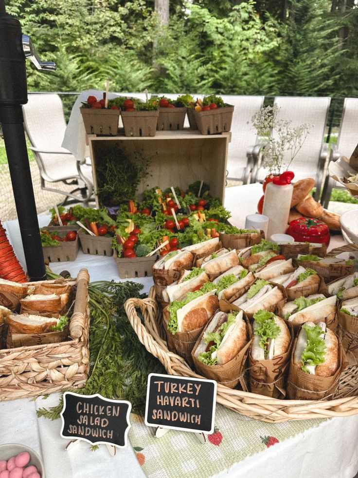 Farmers Market Style Party