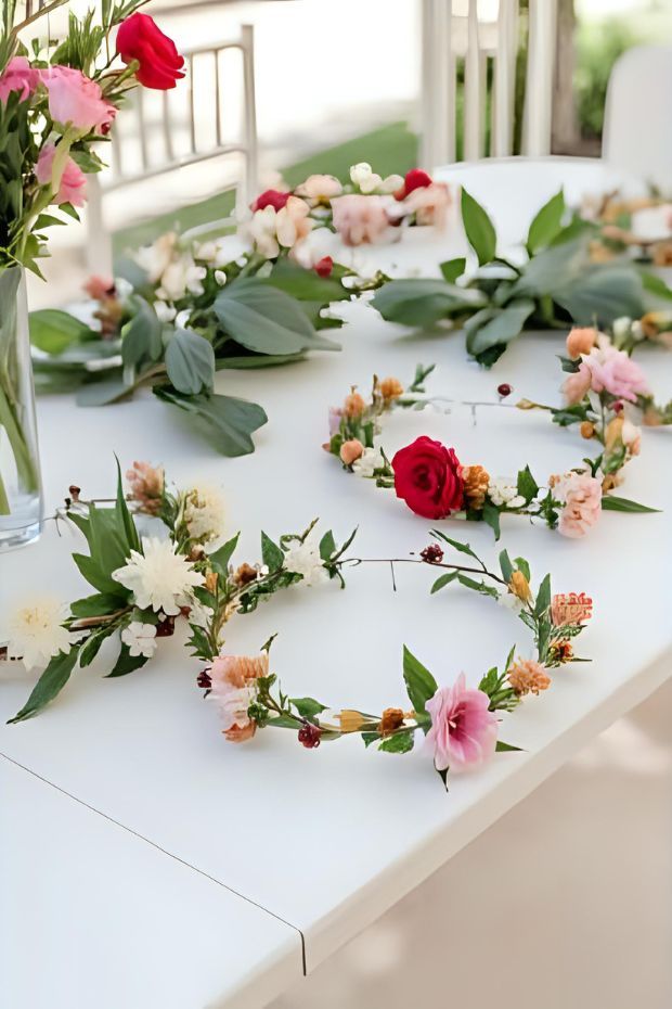 Flower Crown Creation Bar