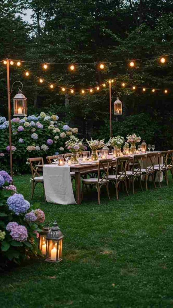 Garden Dinner Under the Stars