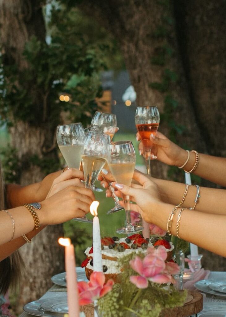 Garden Wine Tasting Evening