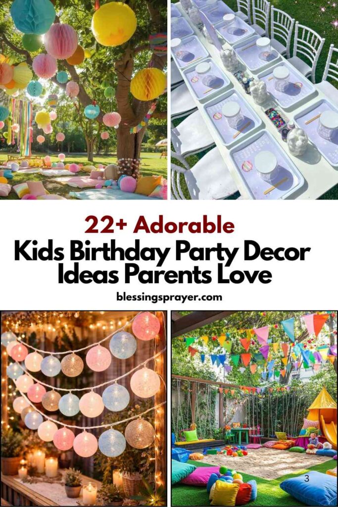 Kids Birthday Party Decor Ideas Parents Love