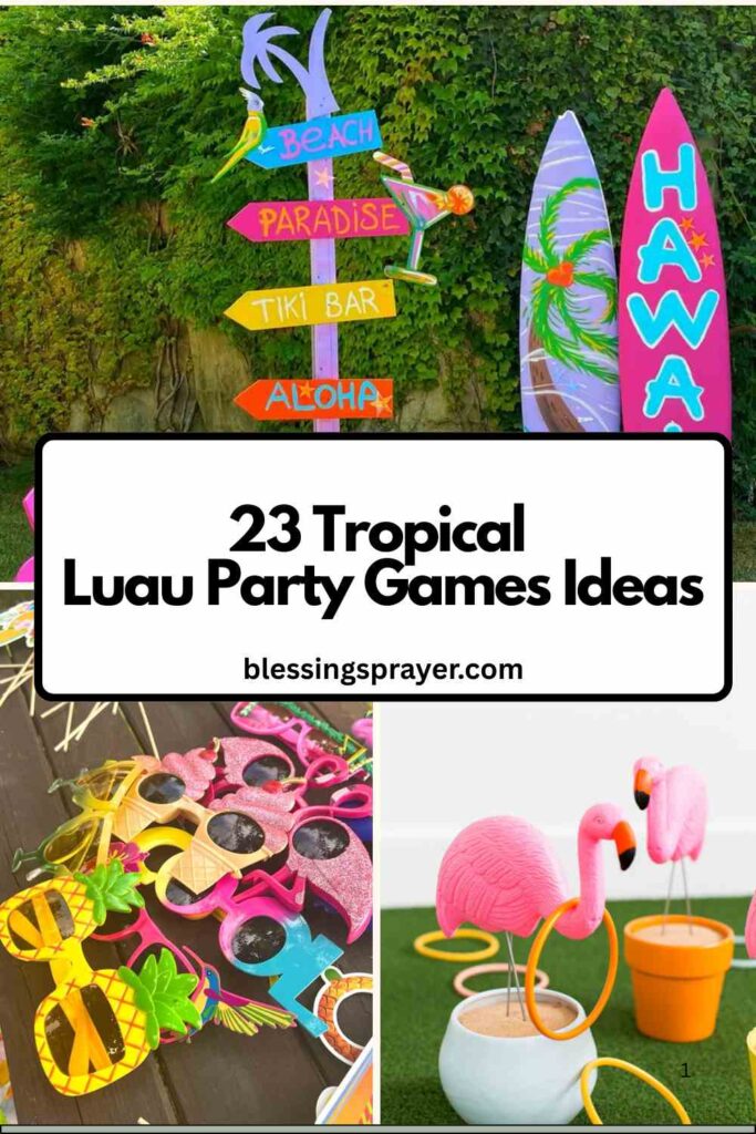 Luau Party Games Ideas
