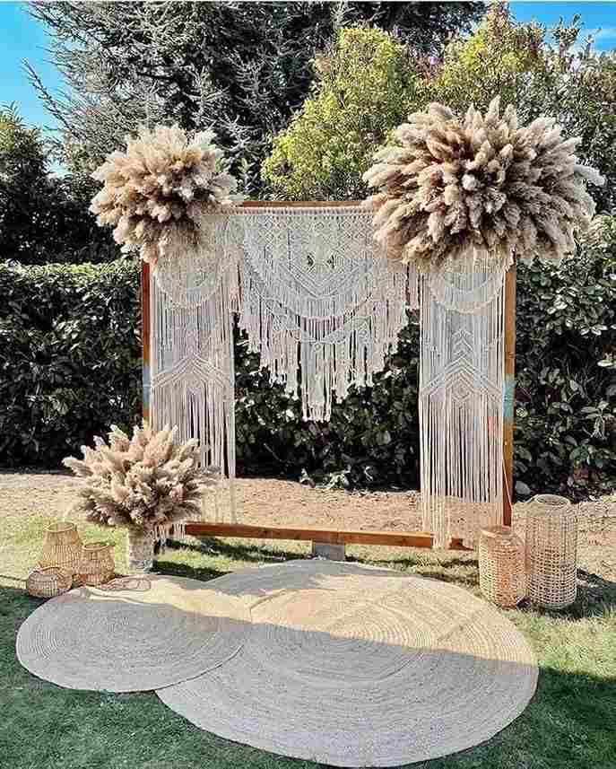 Macramé Backdrop Wall