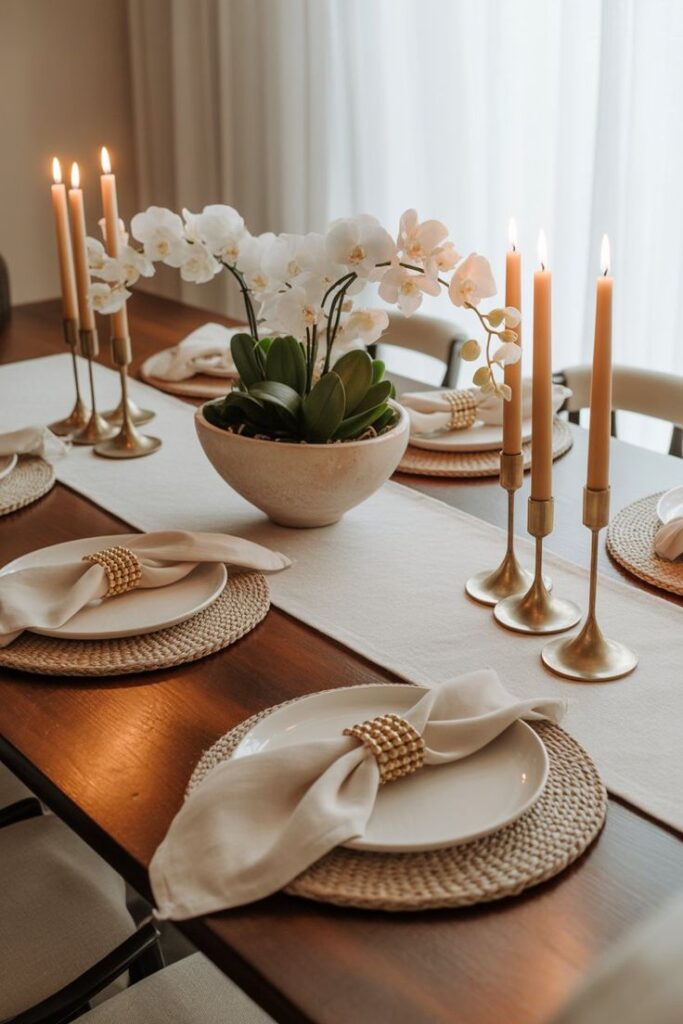 Minimalist Tablescape Design