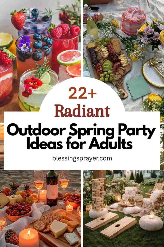 Outdoor Spring Party Ideas for Adults