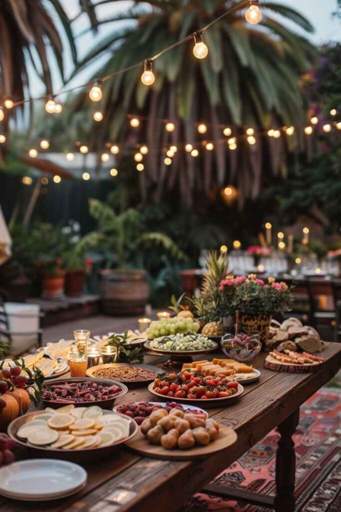 Outdoor Tapas Party