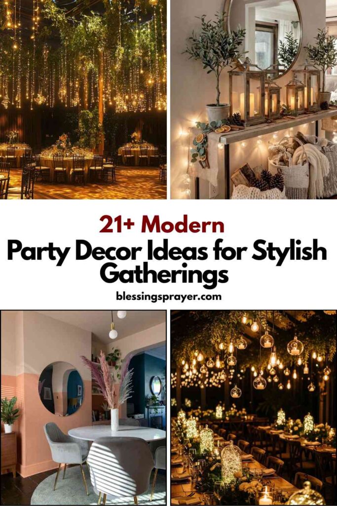 Party Decor Ideas for Stylish Gatherings